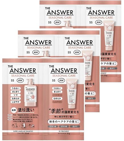 Amazon | 【THE ANSWER】ジアンサー 4品セット (シャンプー