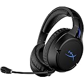 HyperX Cloud Flight – Wireless Gaming Headset for PS5 and PS4, Up to 30-hour battery, Memory foam ear cushions and premium le