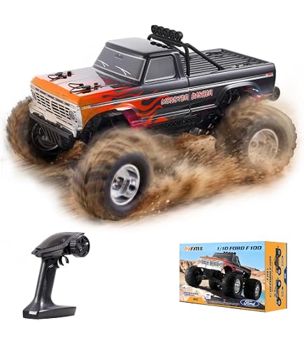 Amazon.co.jp: FMS 1/10 フォード F-100 RC モンスタートラック、RC
