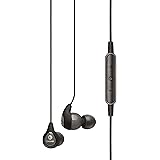 SHURE カナル型 イヤホン リモコン・マイク付 SE112m+ グレー 【国内正規品】 SE112M+-GR-A