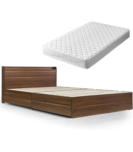 Amazon.co.jp: Tansu no Gen 73400030 (84921) Single Bed, Storage