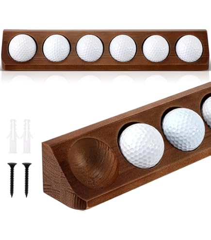 Amazon.co.jp: OLYCRAFT ゴルフボールディスプレイケース 12穴 木製