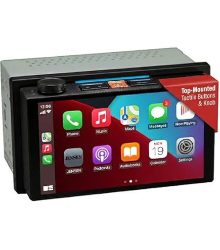 KENWOOD DMX5020S Digital Car Stereo (45W x 4-Ch), Apple CarPlay