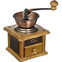 カリタ コーヒーミル Amazon | カリタ コーヒーミル 木製 鋳鉄製カッター 粗さ調整