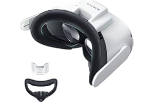 BOBOVR F2 Fitness Facial Interface (Upgraded Version) - Compatible with Oculus/Meta Quest2, Soft PU Face Cover/Pad, Active Ai