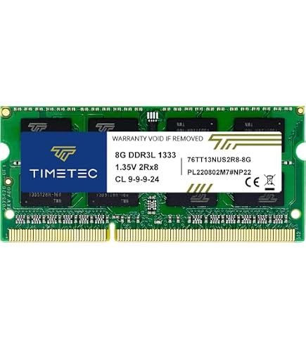 Timetec 8GB DDR3L / DDR31866MHz PC3L-14900 / PC3-14900 Non-ECC