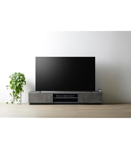 Amazon｜YeTom テレビ台 65型対応 テレビボード オープンシェルフ 扉 