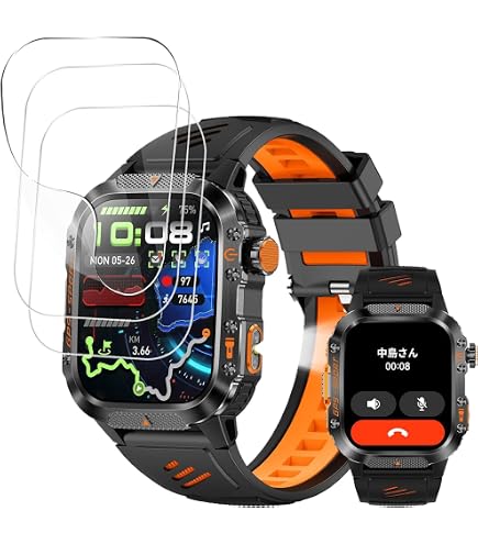 Amazon.co.jp: スマートウォッチ【2026新型·ChatGPT搭載·GPS運動軌跡