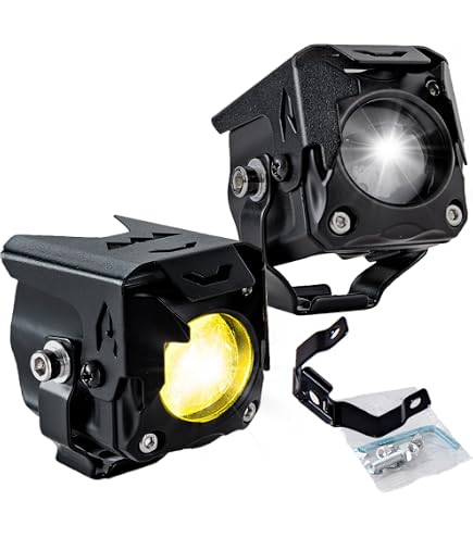 Amazon | バイク用ドライビングライト、LEDバイクスポットライト