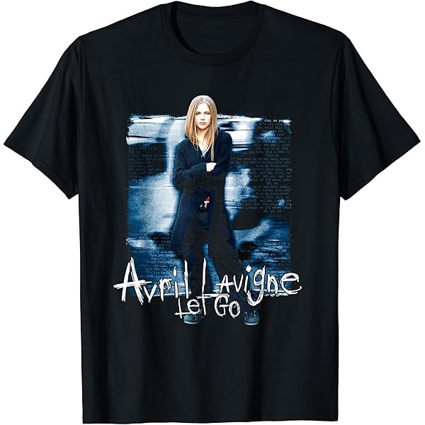 Amazon | 公式 アヴリル・ラヴィーン Let Go Tシャツ | Tシャツ