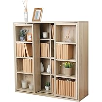 【☆送料込☆】本棚 ダブルスライド 大容量 不二貿易 スライド本棚 幅89cm 4段 ダブルスライド 大容量収納