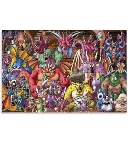 Amazon.co.jp: ドラゴンクエスト3 HD-2Dリマスターポスター ポスター