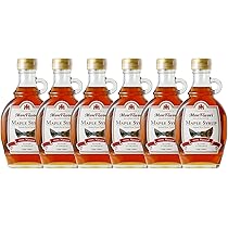 Amazon.co.jp: モンファボリ メープルシロップ 250g 瓶 ×6個