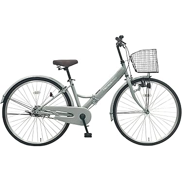 ミ*キ様 シティサイクル 女性用 グレー バスケット付き Amazon.co.jp 売れ筋ランキング: シティー・ファミリーサイクル