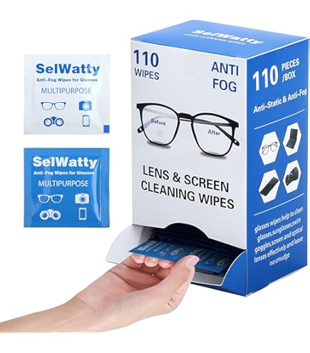 Amazon.co.jp: TOWEBOORY メガネ拭き 使い捨て 110枚入り 液晶用