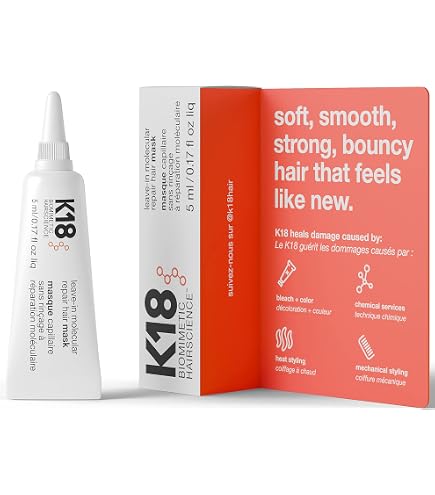 Amazon | K18 ヘアマスク 洗い流さない 50ml バイオテクノロジーを駆使