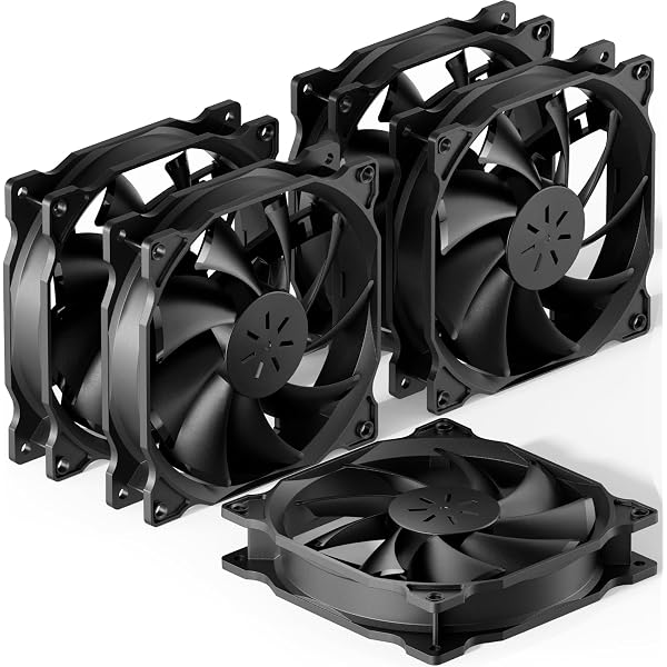 Amazon | ARCTIC P12 120mm ケースファン 5個セット 高静圧 静音 PC