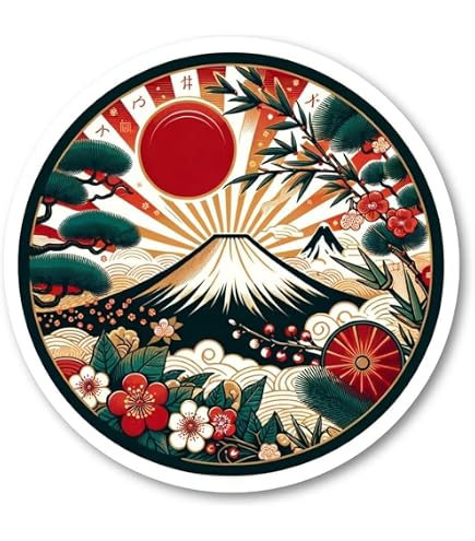 Amazon.co.jp: JAPANステッカー 信楽焼 狸 Shigarakiyaki-Tanuki M