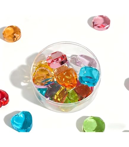 Amazon.co.jp: CANDYKEY 宝石飴 ジュエルキャンディ ASMR お菓子約13粒