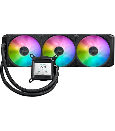 ASUS CPUクーラー 360mm オールインワン AIO 水冷 Amazon.co.jp: ASUS CPUクーラー 360mm オールインワン AIO 水冷