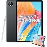 【2024 NEW Android 13 タブレット 10インチ】Blackview タブレット 10インチ wi-fiモデル 16GB RAM(8+8拡張)+256GB ROM+2TB拡張 2.0GHz 8コアCPUタブレット軽量 in-cell 