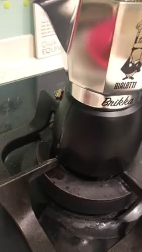Bialetti 6784 Brikka Black 4 Cups 