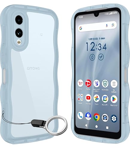 Amazon.co.jp: Arrows We2 用 ケース シリコン 耐衝撃