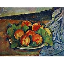桃の絵　静物画 桃のある静物、1881 | アートプリント