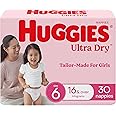 Huggies Ultra Dry Nappies Girls Size 6 (16kg+) 30 Count
