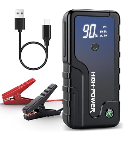 Amazon | ZUKAKA ジャンプスターター 車用ジャンプスターター 6000A