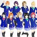 CEXIN(セシン) Love Live! ラブライブ！ 全員 コスプレ衣装 国立音ノ木坂学院 きっと青春が聞こえる 女子制服 コスチューム 仮装 学園祭 大きいサイズ