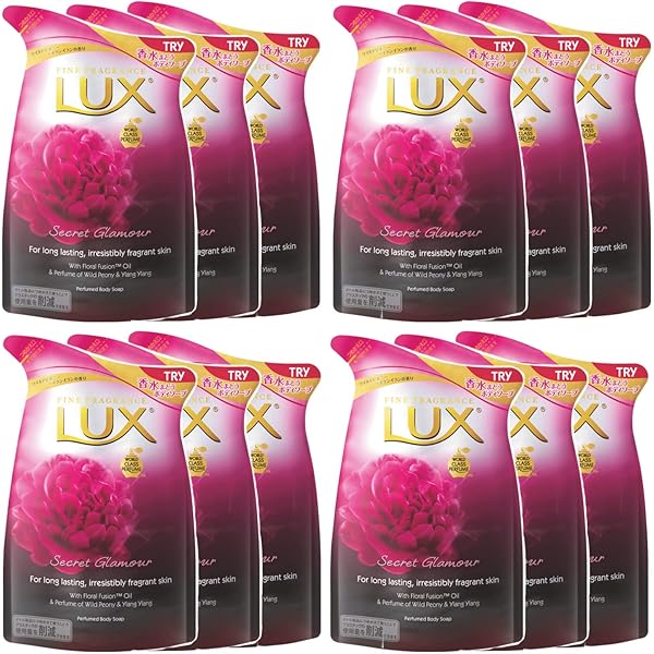 LUX シークレットグラマー ボディソープ　ワイルドピオニー イランイランの香り Amazon | ラックス ボディソープ シークレット グラマー ポンプ