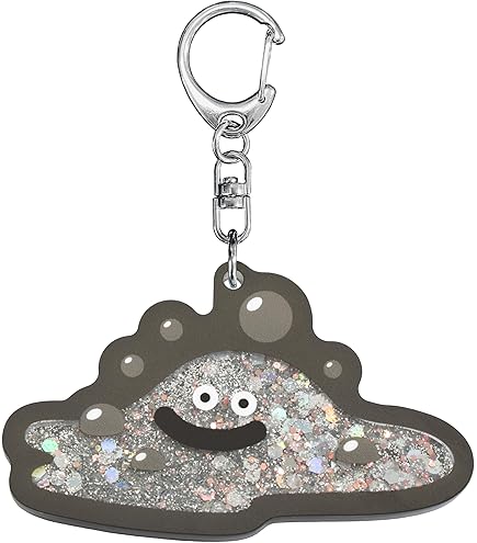 Amazon.co.jp: スマイルスライム ラメでキラキラ！キーホルダー