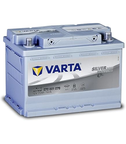 Amazon | VARTA(バルタ) Silver Dynamic AGM LN3 (570 901 076) 輸入車  