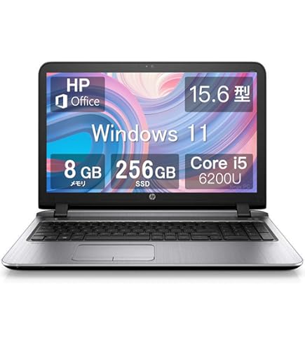 Amazon.co.jp: 【整備済み品】HP ノートパソコン/Windows11 Pro/MS