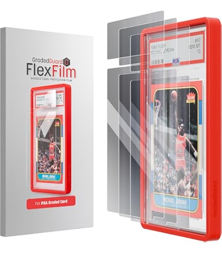 GradedGuard Graded Card Guard Case voor Standaard PSA Slab Case | Meerdere kleuren | Soft Touch Matte Finish | Stapelbaar | Gemaakt om PSA te passen | Solid TPU en PC Design