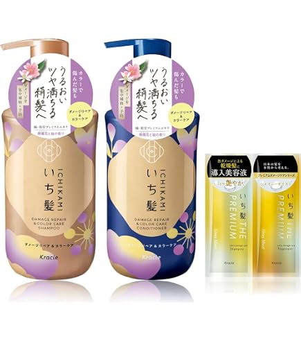 Amazon | いち髪 THE PREMIUM プレミアム シャンプー トリートメント