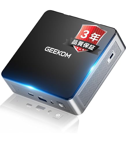 Amazon.co.jp: GEEKOM ミニpc A001 (AIR12 N100) : パソコン・周辺機器