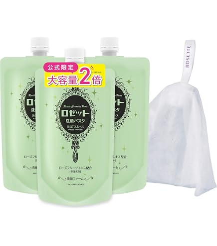 Amazon | 【5個セット】ロゼット 洗顔パスタ アクネクリア 120g×5個