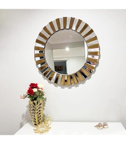 Amazon.co.jp: umbra 鏡 ミスト ミラー 61×46cm 壁掛け 大型 楕円形