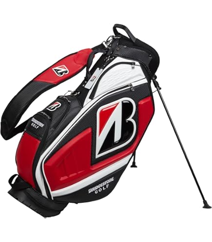 【新品未使用】BRIDGESTONEキャディバッグ BRIDGESTONEゴルフ ツアーレプリカキャディバッグ シルバー | Bose Iron