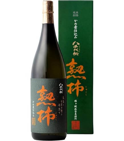 Amazon.co.jp: 八千代伝 黒麹 芋焼酎 25度 1800ml : 食品・飲料・お酒