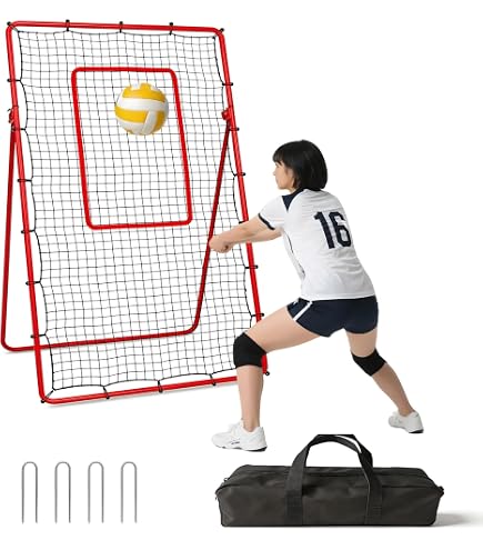 Amazon | AKOZLIN リバウンドネット 120×183cm 5 段階角度調整可能 壁
