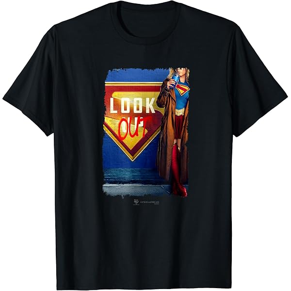 Amazon | DC Comics/ スーパーガール(SUPERGIRL) Tシャツ | Tシャツ