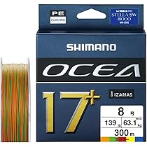 Amazon.co.jp: シマノ(SHIMANO) PEライン オシア 17+ PE 300m LD