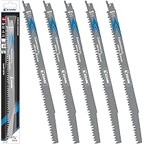 Amazon | EZARC レシプロソー替え刃 枝切り用 300mm 5山 電気のこぎり