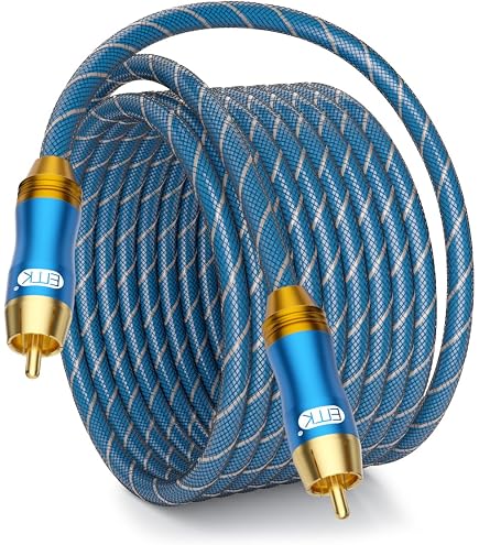 Amazon | Preffair Audiophile 75オーム デジタル同軸RCAケーブル 6N