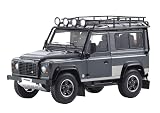 京商オリジナル 1/18 ランドローバー ディフェンダー 90 グレー 完成品 KS08901TR