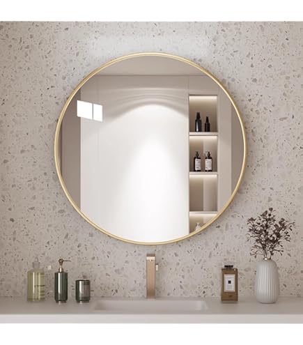 Amazon.co.jp: NIKOKIRA ニコキラ トイレ 鏡 壁掛け ウォール