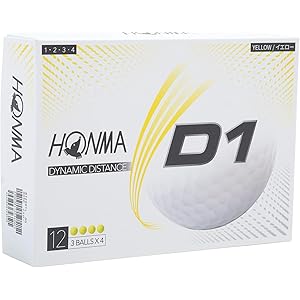 本間ゴルフ HONMA ゴルフボール D1 本間ゴルフ HONMA ゴルフボール D1